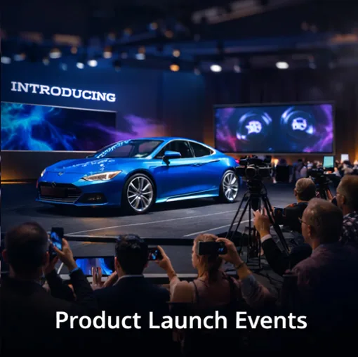 Product Launch Events — Vionics live event production