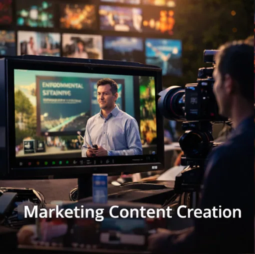 Marketing Content Creation — Vionics live event production