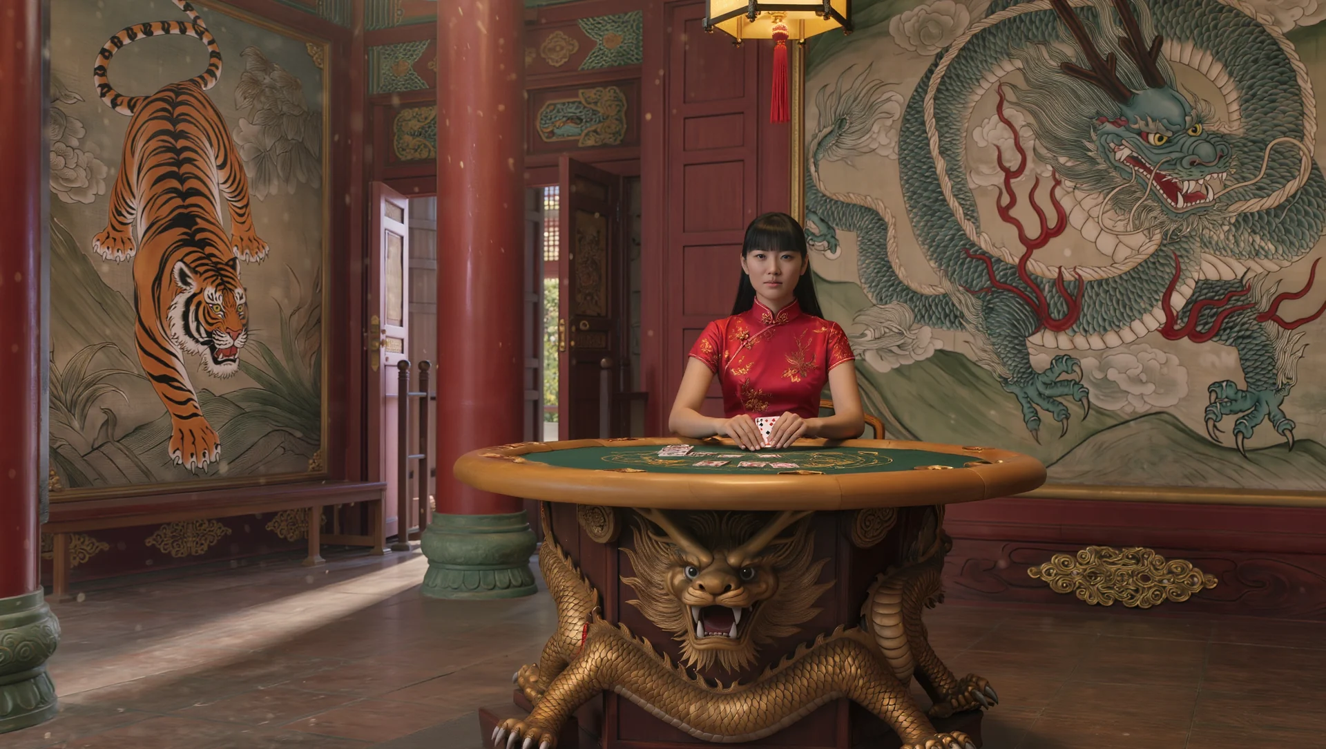 Dragon Tiger virtual table design, frame 2 — Vionics