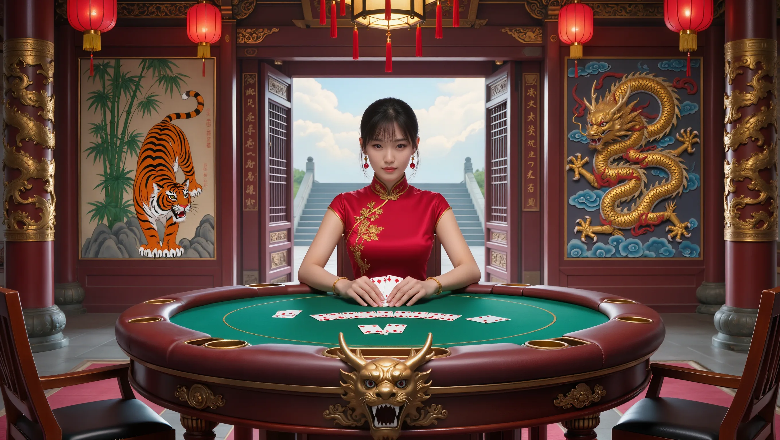 Dragon Tiger virtual table design, frame 5 — Vionics