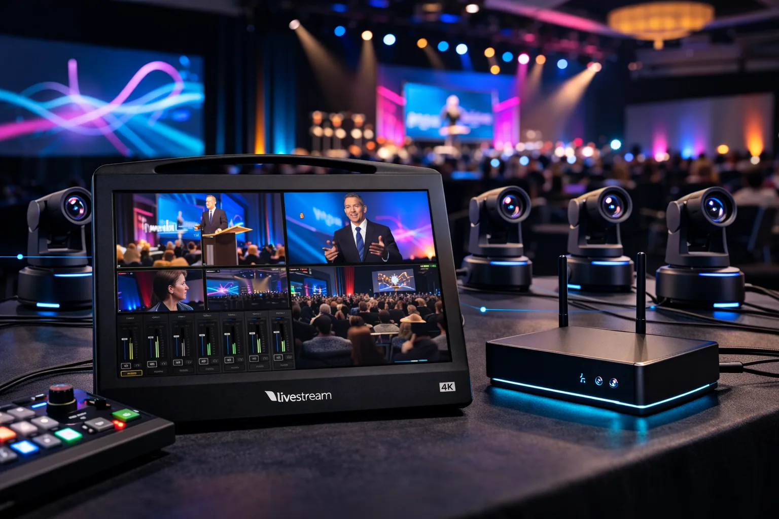 Vionics Astra System — AI-assisted robotic camera rig