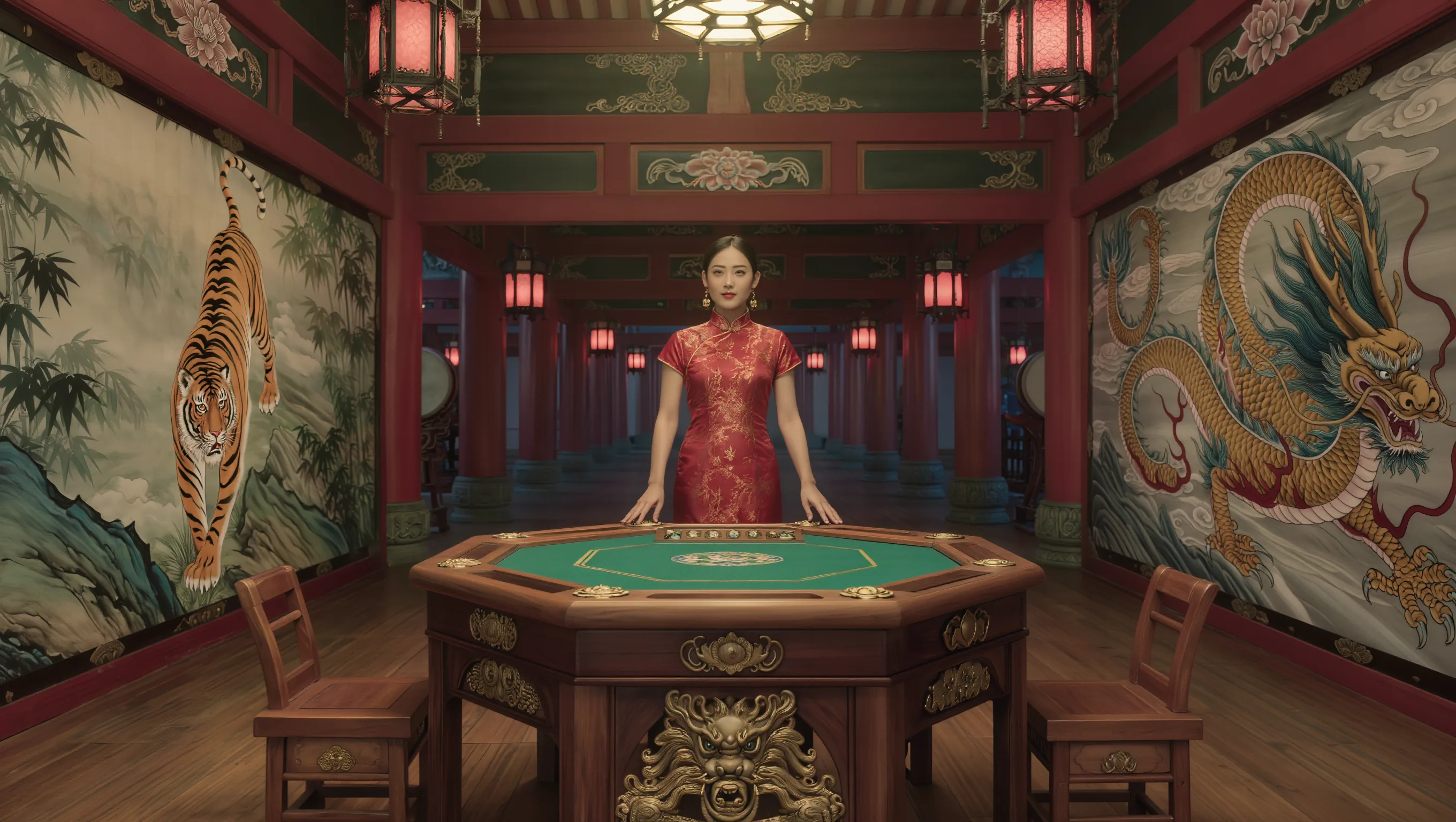 Dragon Tiger virtual table design, frame 4 — Vionics